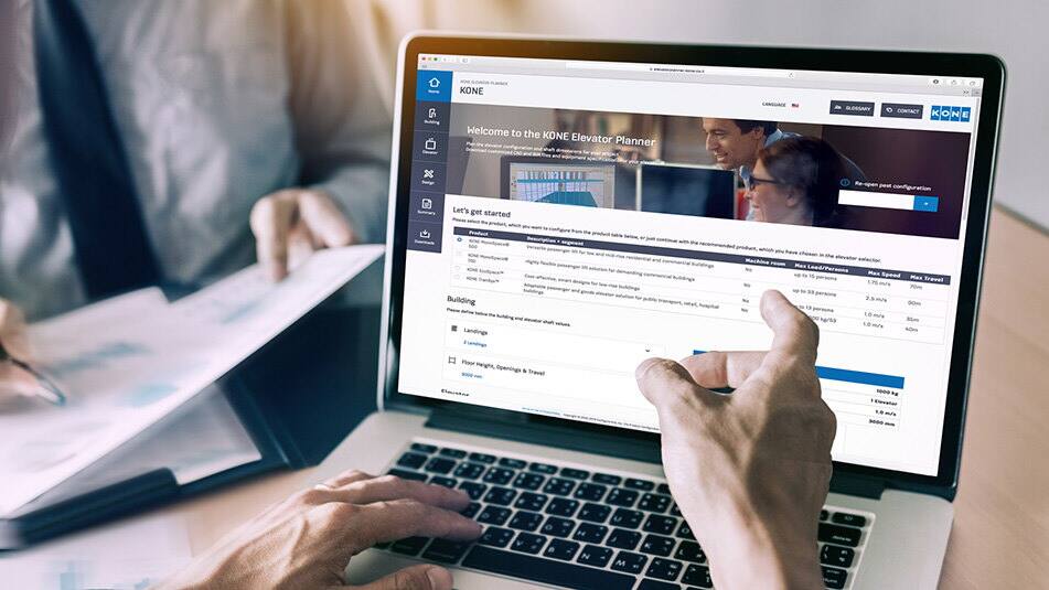 Бесплатные онлайн-инструменты планирования KONE помогают избежать догадок и утомительных исследований на основных этапах планирования лифтов и эскалаторов.
